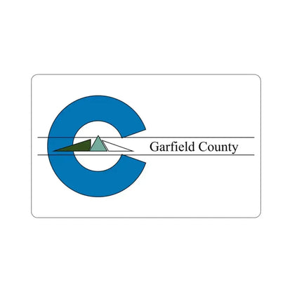 Flag of Garfield County Colorado STICKER Vinyl Die-Cut Decal 3 Inch - The Sticker Space
