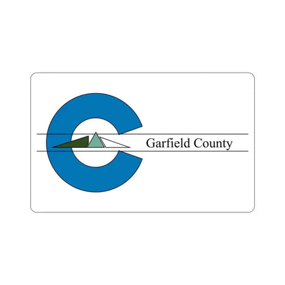 Flag of Garfield County Colorado STICKER Vinyl Die-Cut Decal 5 Inch - The Sticker Space