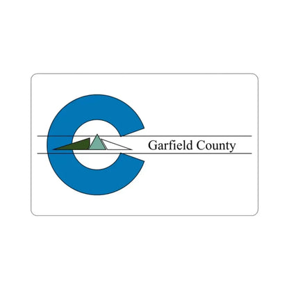 Flag of Garfield County Colorado STICKER Vinyl Die-Cut Decal - The Sticker Space