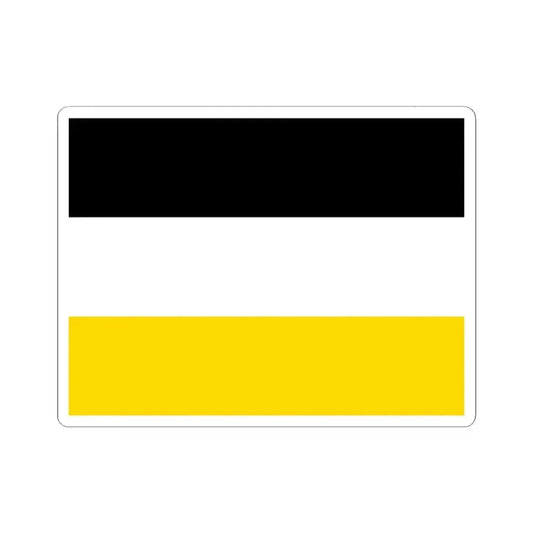 Flag of Garifuna (Belize) STICKER Vinyl Kiss-Cut Decal 2 Inch White - The Sticker Space