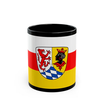 Flag of Garmisch Partenkirchen Germany - Black Coffee Mug-11oz-The Sticker Space