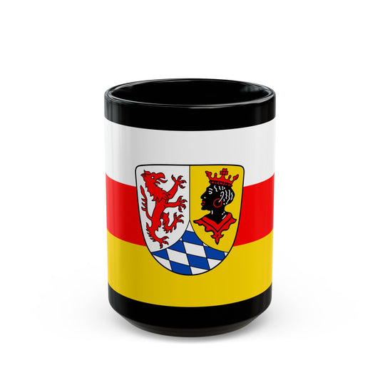 Flag of Garmisch Partenkirchen Germany - Black Coffee Mug-15oz-The Sticker Space