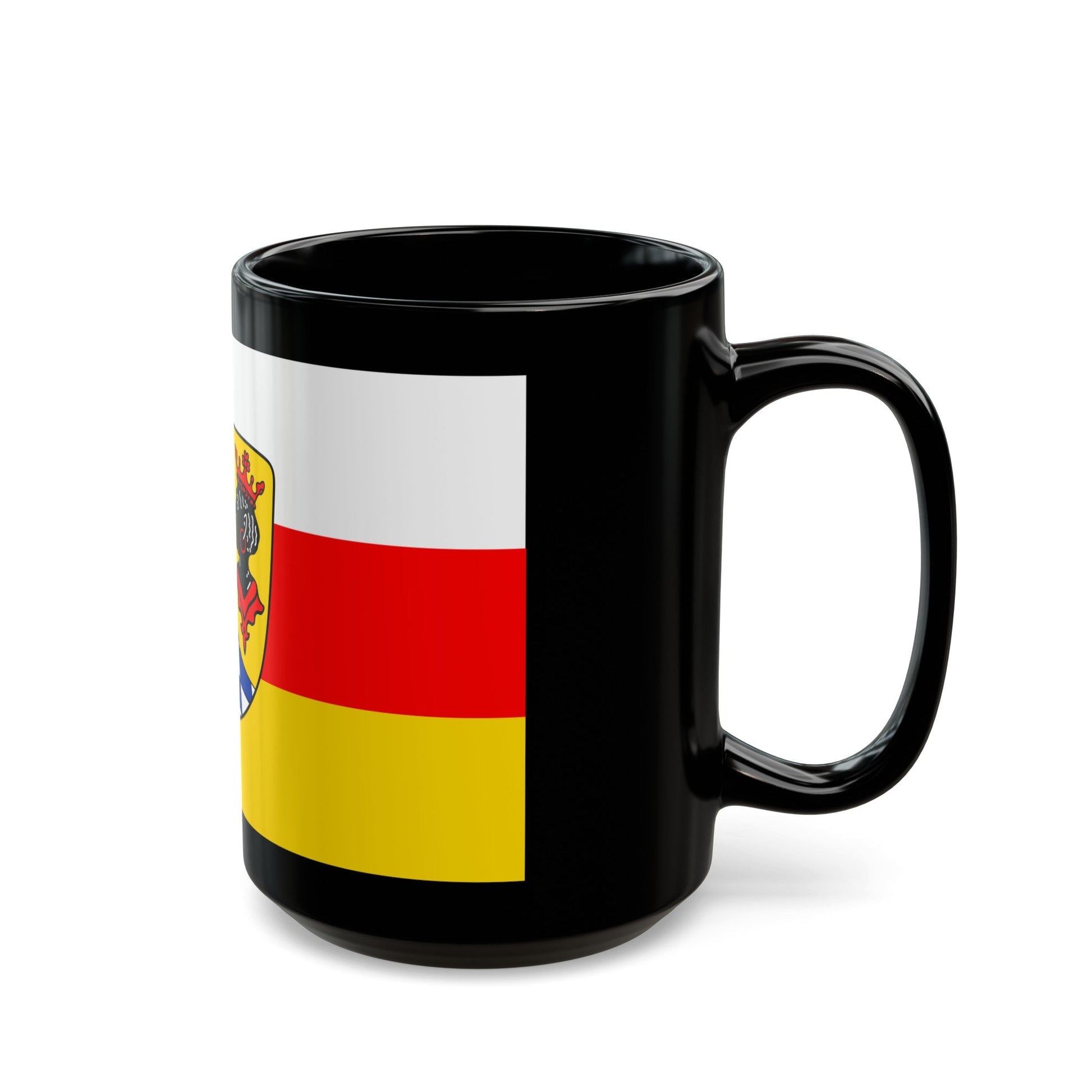 Flag of Garmisch Partenkirchen Germany - Black Coffee Mug-The Sticker Space