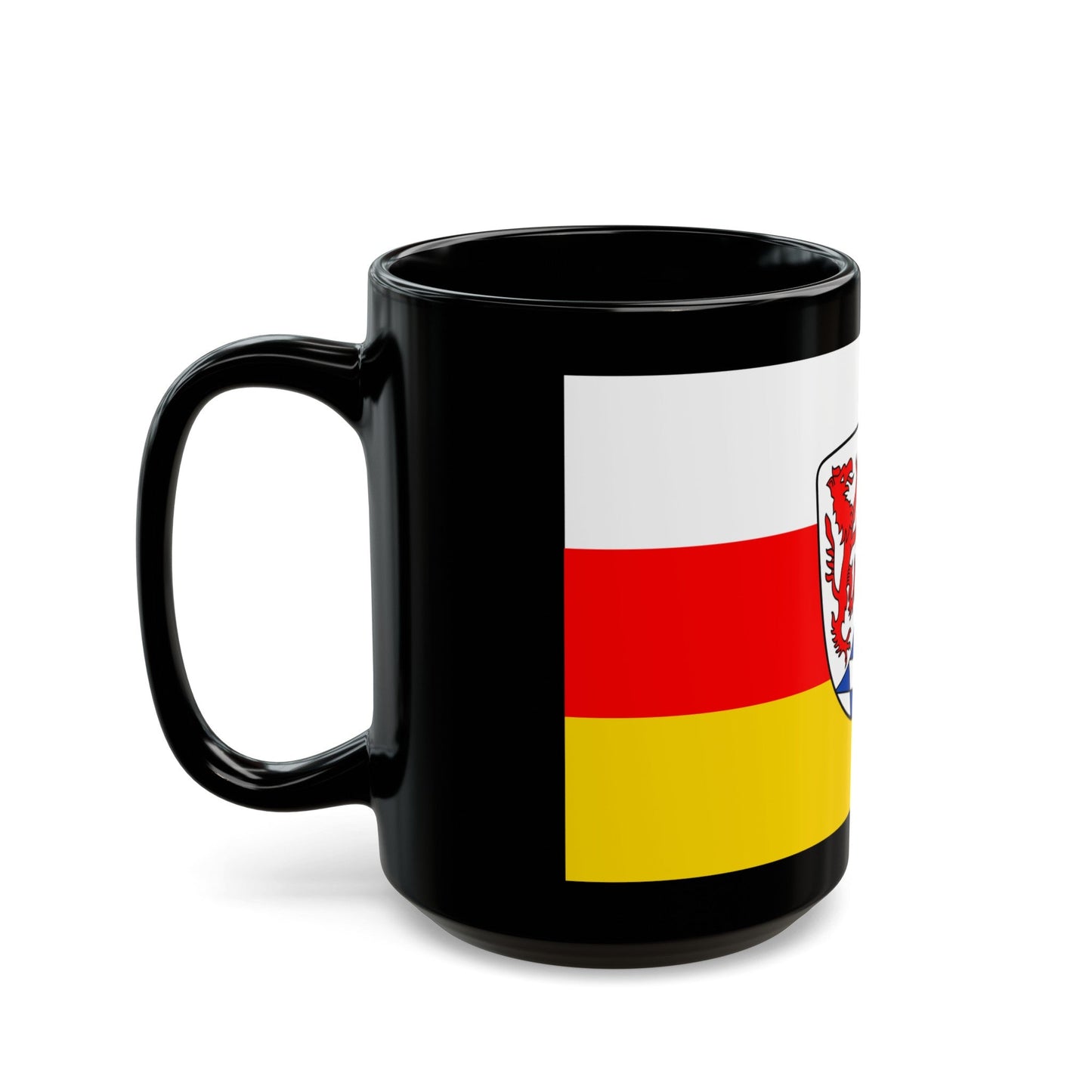 Flag of Garmisch Partenkirchen Germany - Black Coffee Mug-The Sticker Space