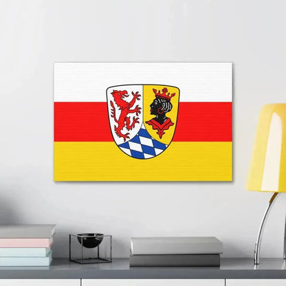 Flag of Garmisch Partenkirchen Germany - Canvas Wall Art - The Sticker Space