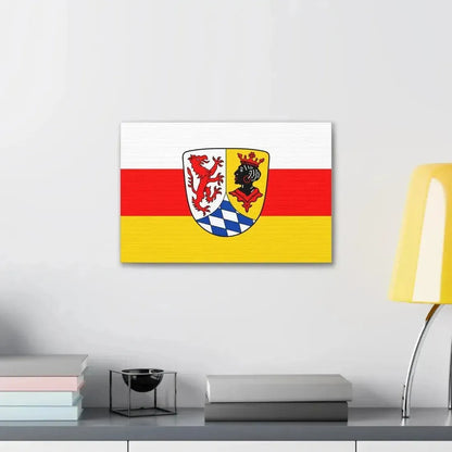 Flag of Garmisch Partenkirchen Germany - Canvas Wall Art - The Sticker Space