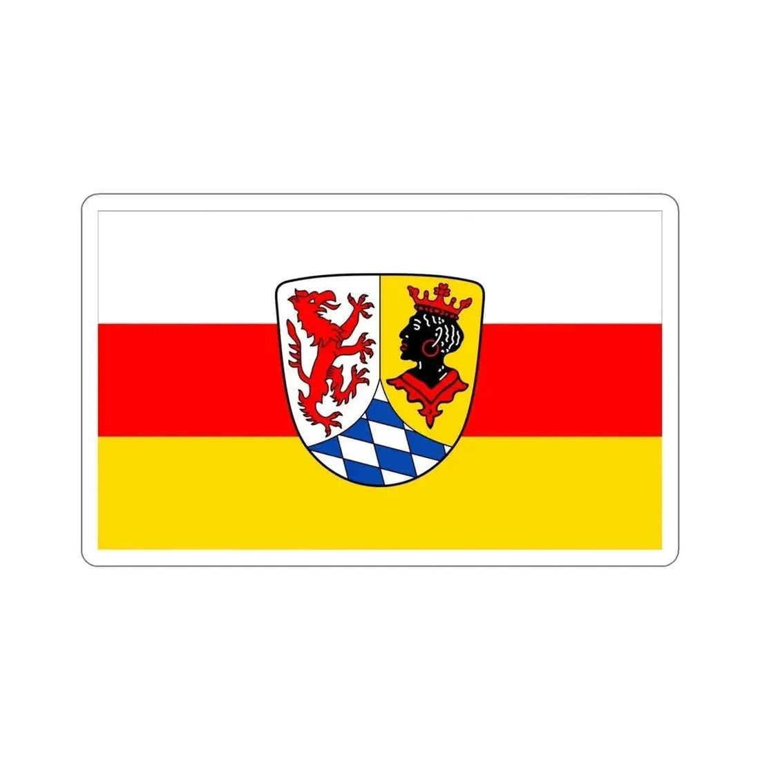 Flag of Garmisch Partenkirchen Germany STICKER Vinyl Die-Cut Decal - The Sticker Space