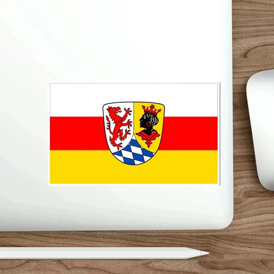 Flag of Garmisch Partenkirchen Germany STICKER Vinyl Die-Cut Decal - The Sticker Space