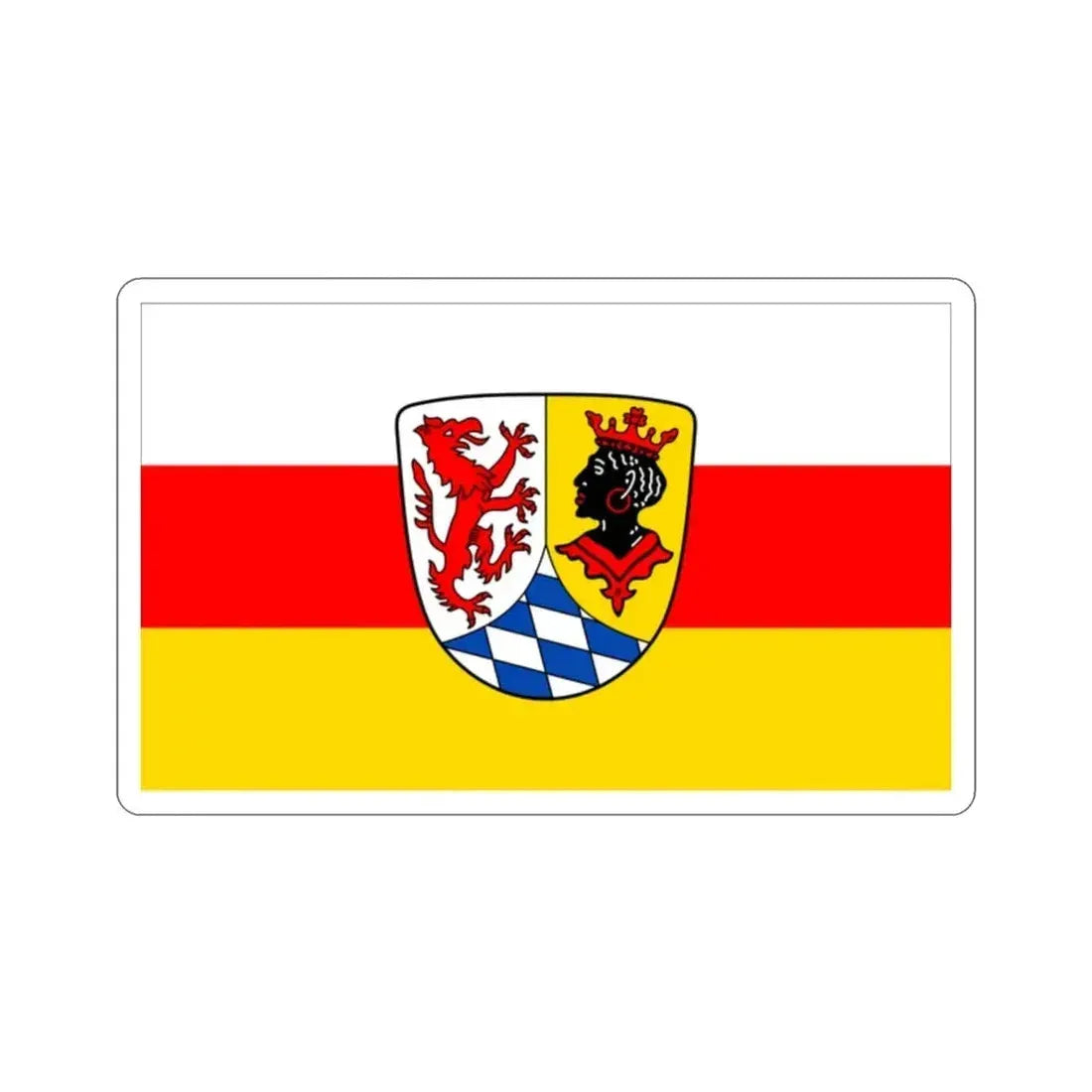 Flag of Garmisch Partenkirchen Germany STICKER Vinyl Die-Cut Decal - The Sticker Space