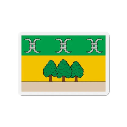 Flag of Għasri Malta - Refrigerator Magnet 3 Inch - The Sticker Space