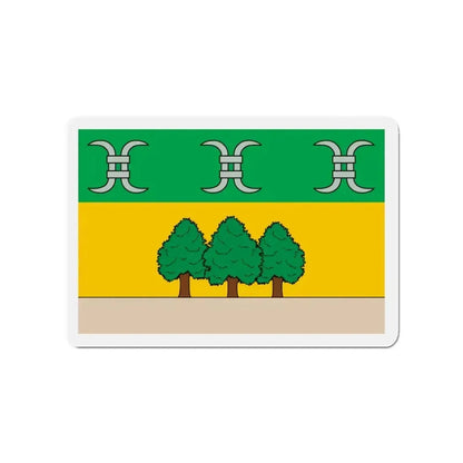 Flag of Għasri Malta - Refrigerator Magnet - The Sticker Space