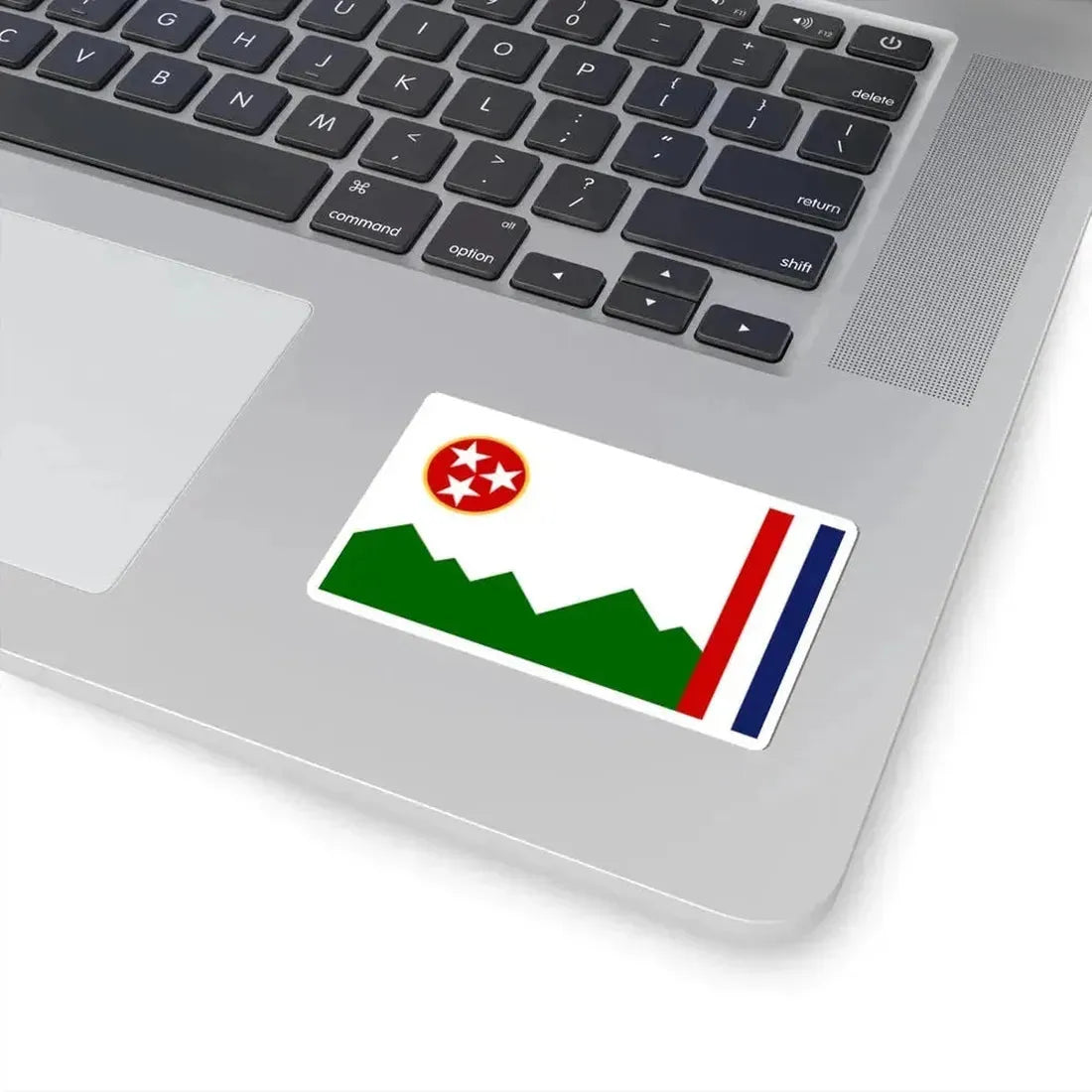 Flag of Gatlinburg Tennessee (United States) STICKER Vinyl Kiss-Cut Decal - The Sticker Space