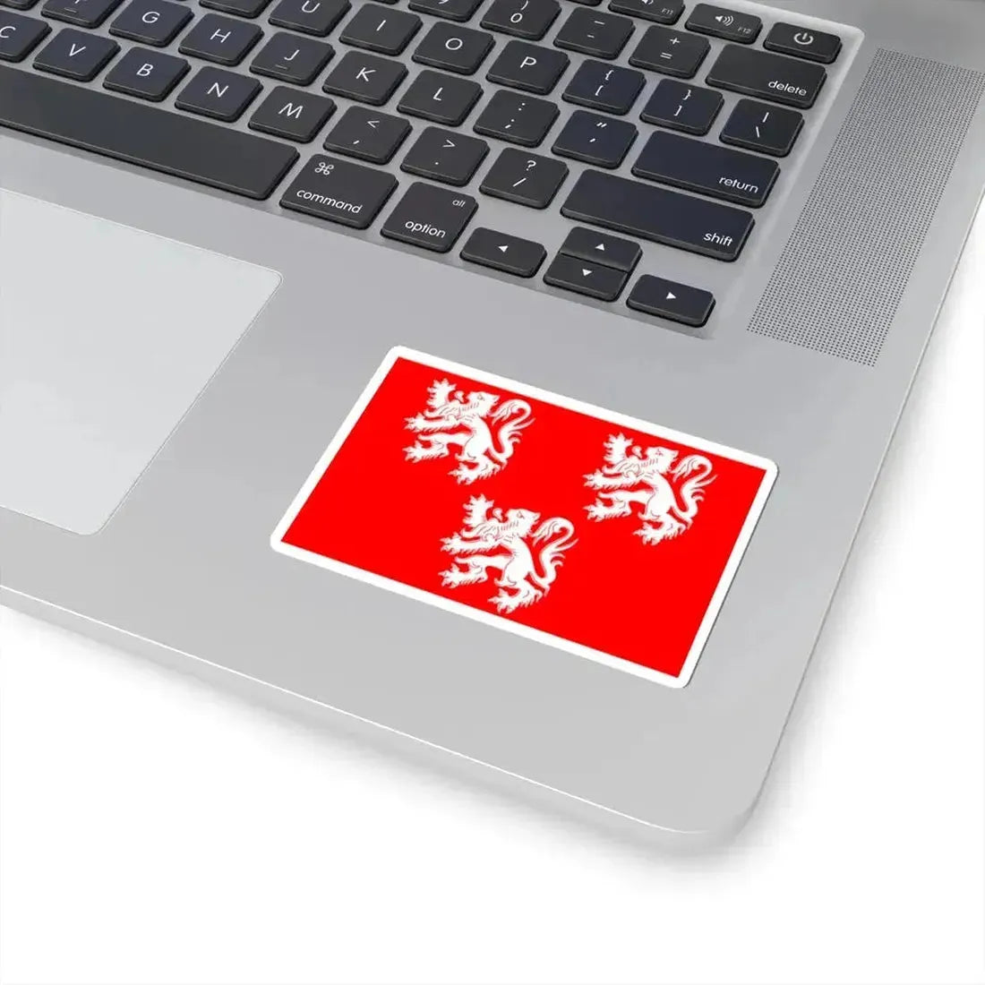 Flag of Gavere (Belgium) STICKER Vinyl Kiss-Cut Decal - The Sticker Space