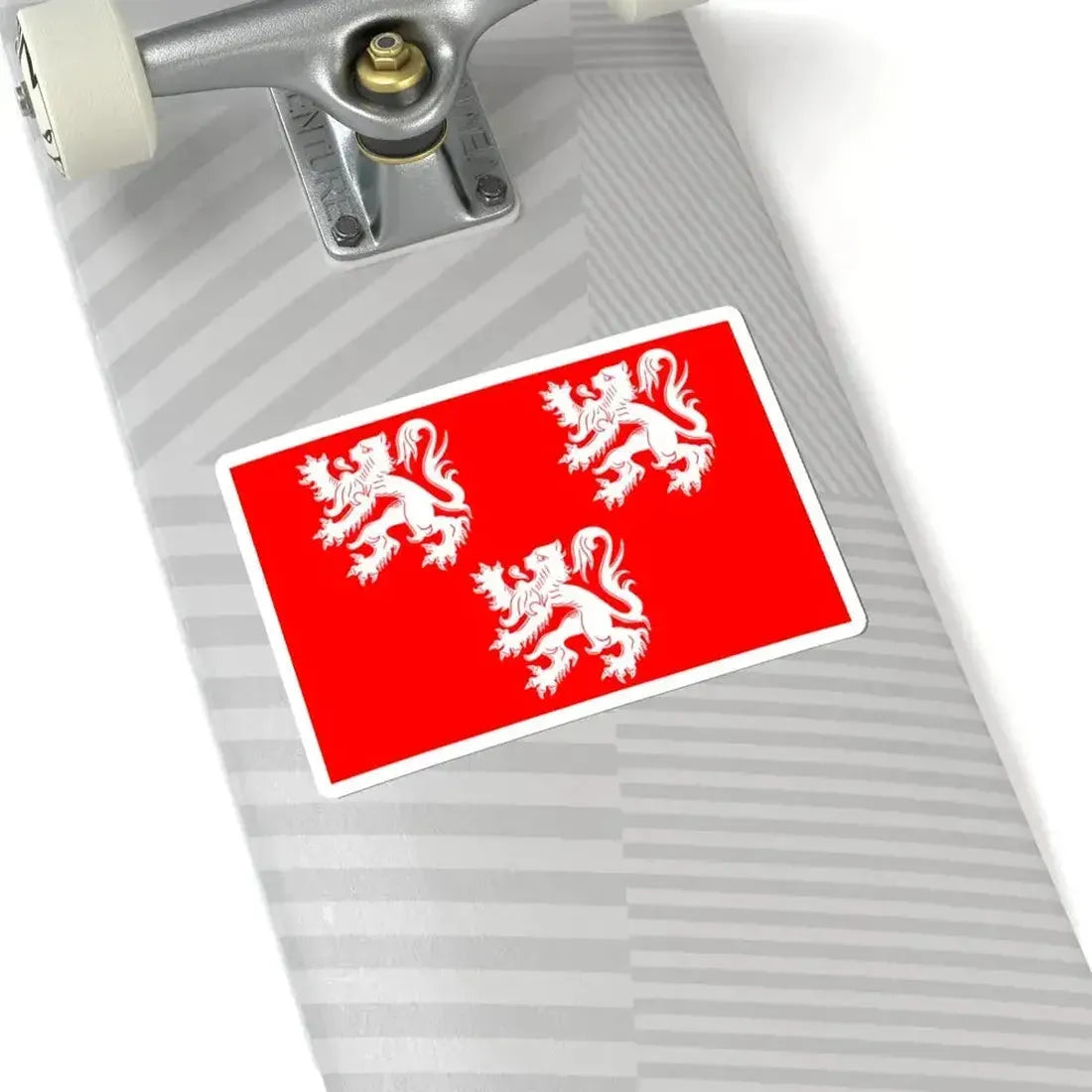Flag of Gavere (Belgium) STICKER Vinyl Kiss-Cut Decal - The Sticker Space