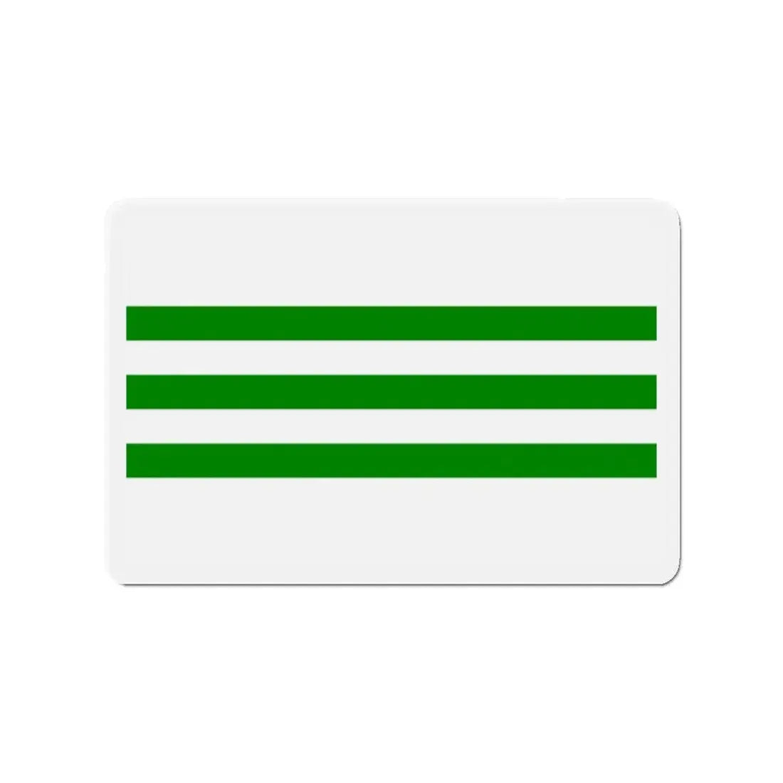 Flag of Għaxaq Malta - Refrigerator Magnet 2 Inch - The Sticker Space