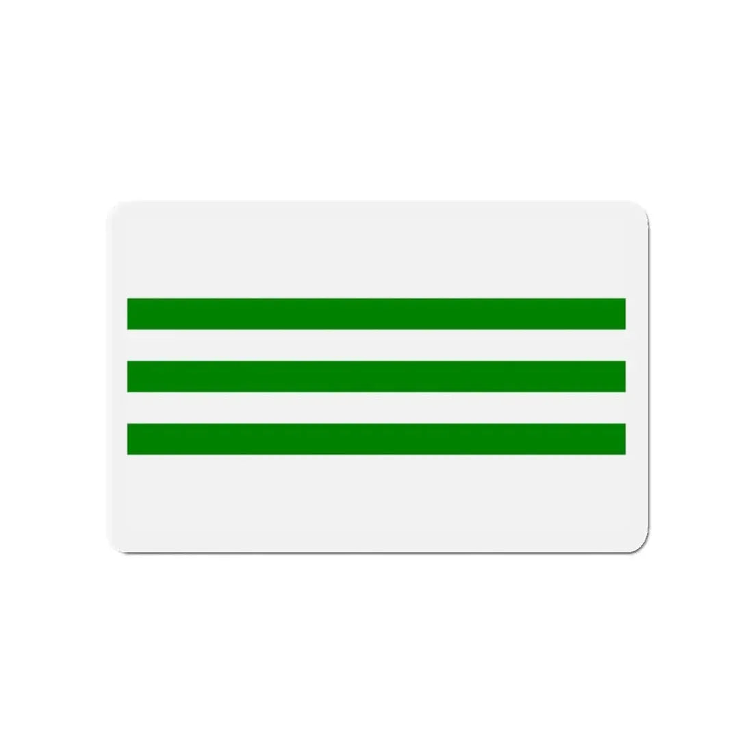 Flag of Għaxaq Malta - Refrigerator Magnet 3 Inch - The Sticker Space
