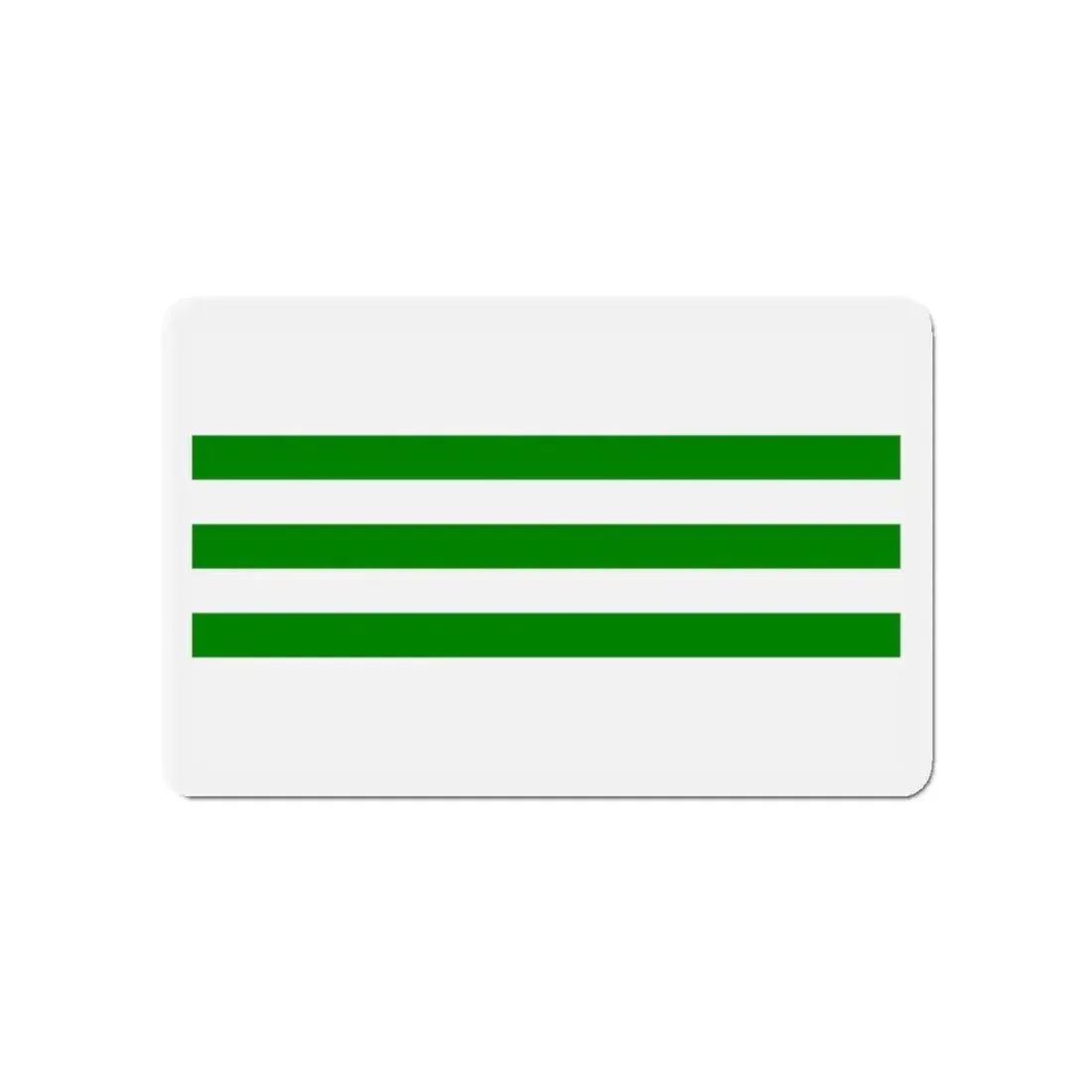 Flag of Għaxaq Malta - Refrigerator Magnet 4 Inch - The Sticker Space