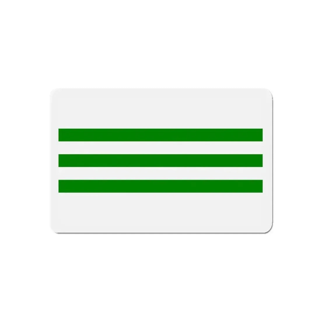 Flag of Għaxaq Malta - Refrigerator Magnet 5 Inch - The Sticker Space