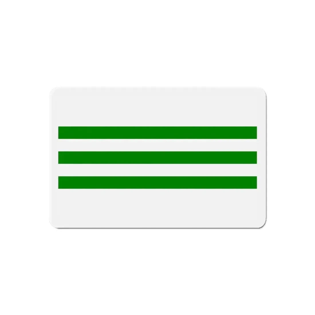Flag of Għaxaq Malta - Refrigerator Magnet 6 Inch - The Sticker Space