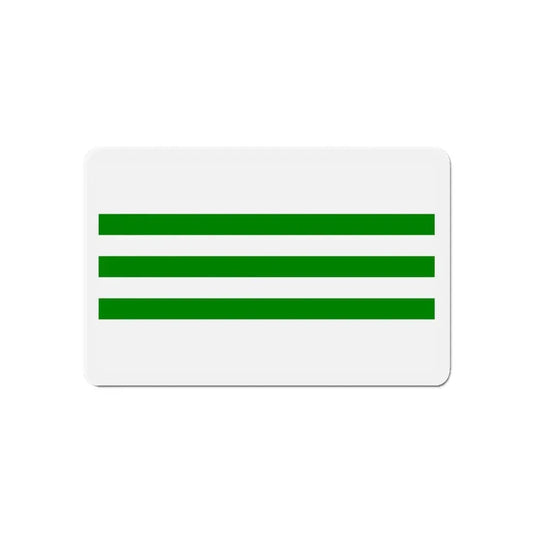 Flag of Għaxaq Malta - Refrigerator Magnet 6 Inch - The Sticker Space