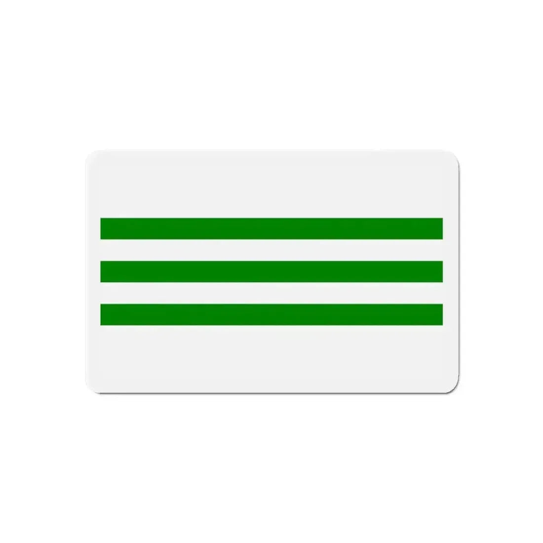 Flag of Għaxaq Malta - Refrigerator Magnet - The Sticker Space