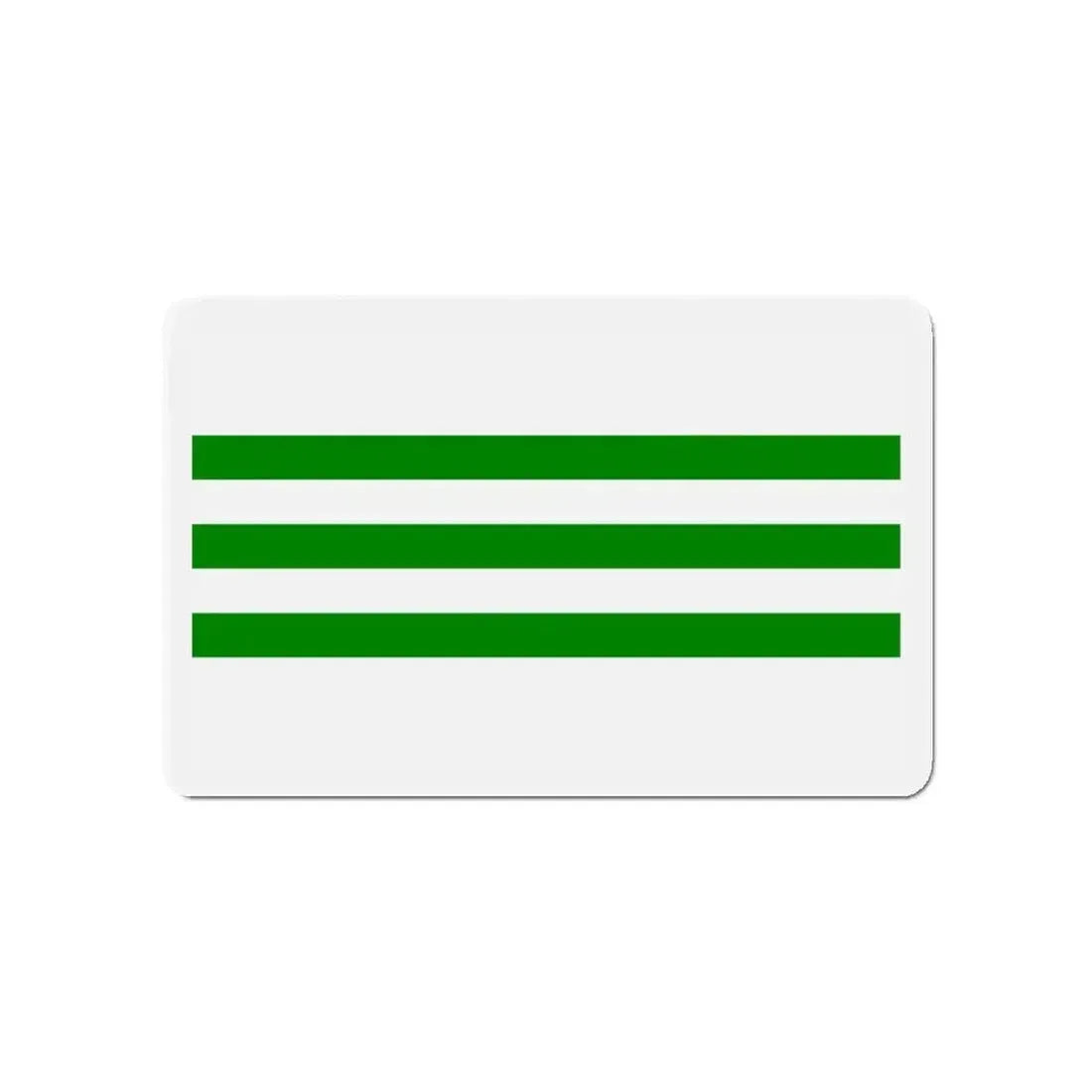 Flag of Għaxaq Malta - Refrigerator Magnet - The Sticker Space