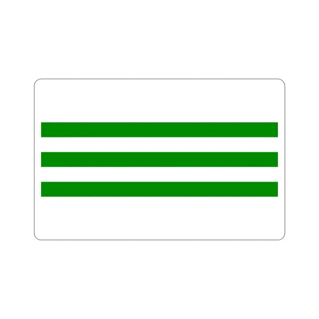 Flag of Għaxaq Malta STICKER Vinyl Die-Cut Decal 2 Inch - The Sticker Space