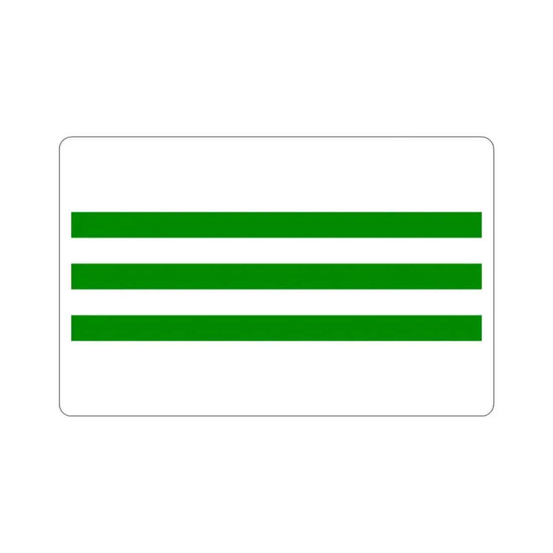 Flag of Għaxaq Malta STICKER Vinyl Die-Cut Decal 2 Inch - The Sticker Space