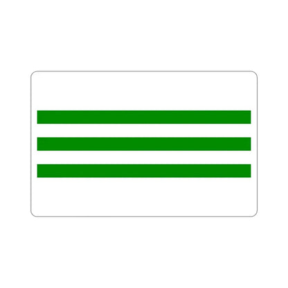 Flag of Għaxaq Malta STICKER Vinyl Die-Cut Decal 3 Inch - The Sticker Space