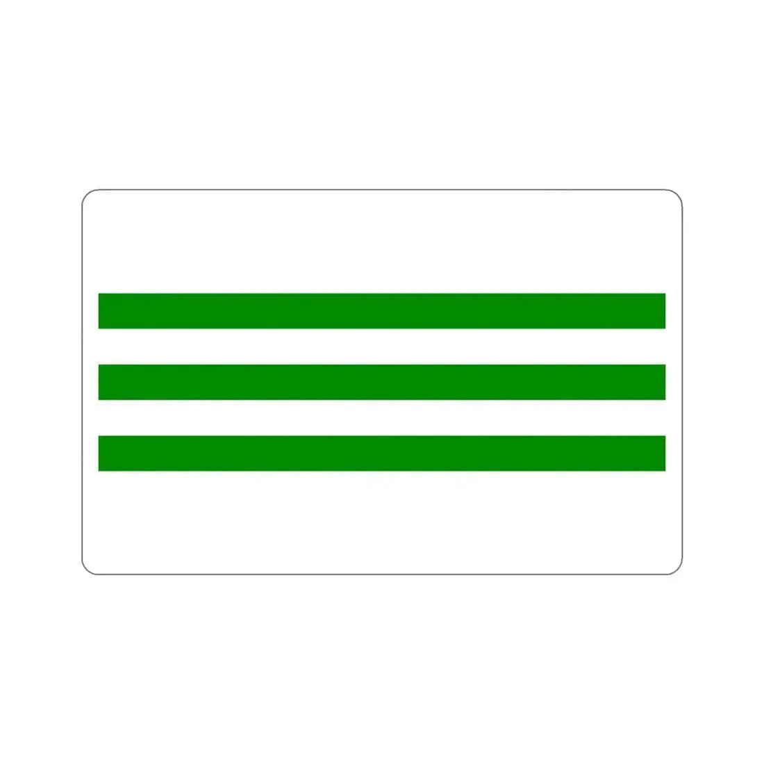 Flag of Għaxaq Malta STICKER Vinyl Die-Cut Decal 4 Inch - The Sticker Space