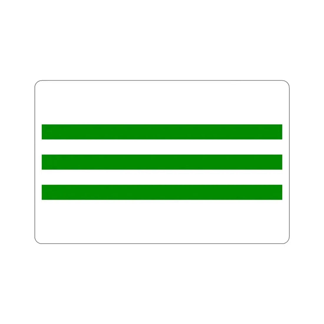 Flag of Għaxaq Malta STICKER Vinyl Die-Cut Decal 4 Inch - The Sticker Space