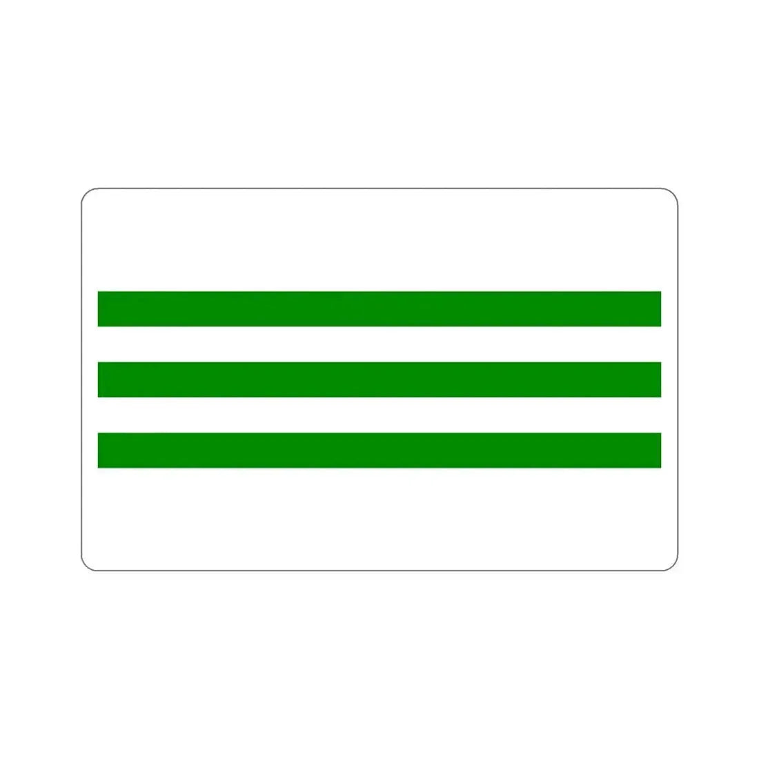 Flag of Għaxaq Malta STICKER Vinyl Die-Cut Decal 5 Inch - The Sticker Space