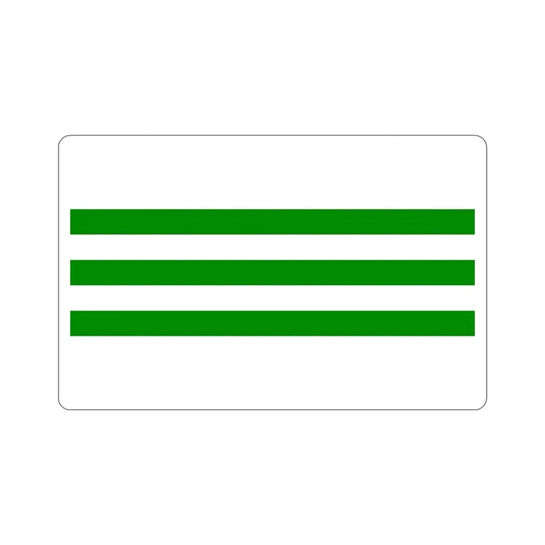 Flag of Għaxaq Malta STICKER Vinyl Die-Cut Decal 5 Inch - The Sticker Space