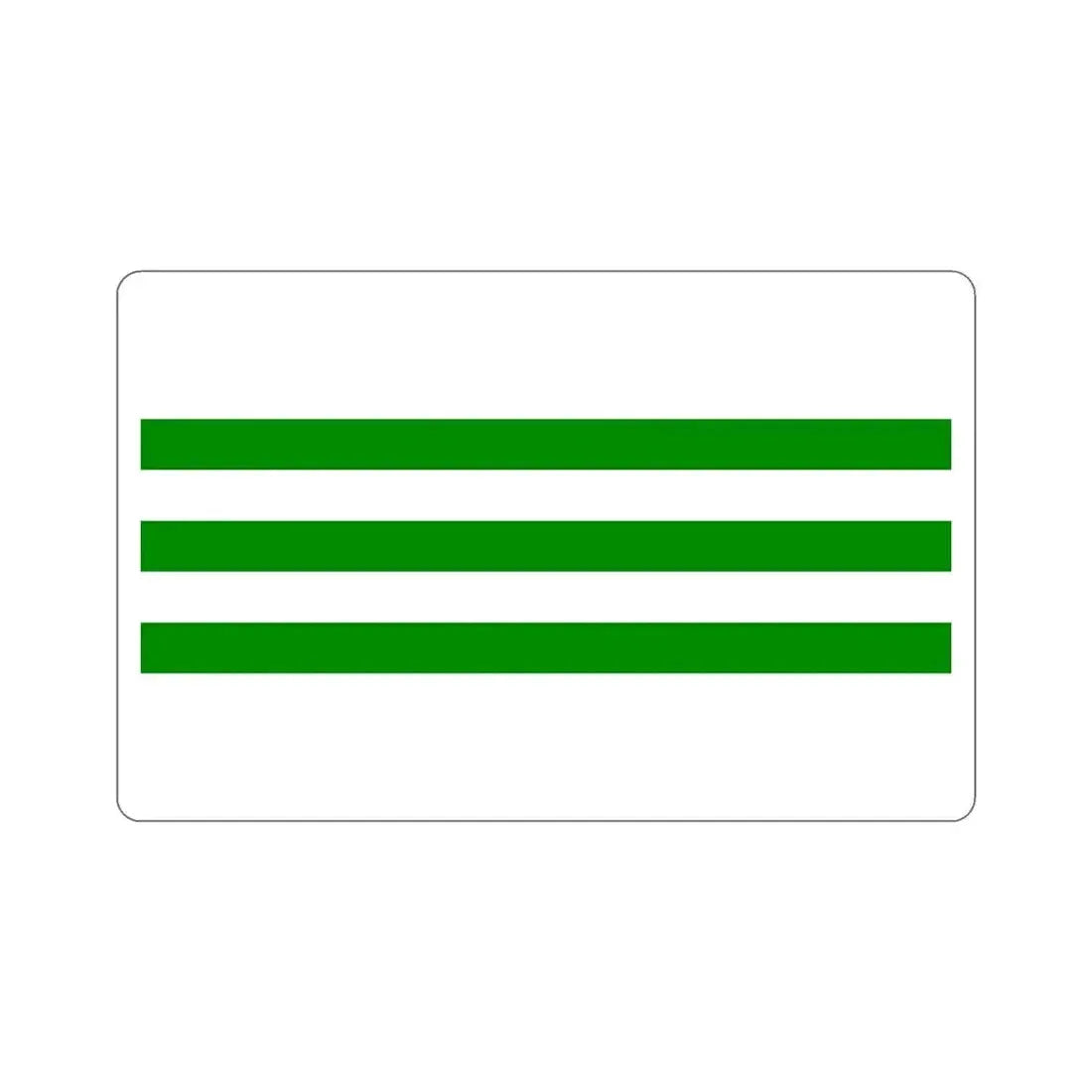 Flag of Għaxaq Malta STICKER Vinyl Die-Cut Decal 6 Inch - The Sticker Space