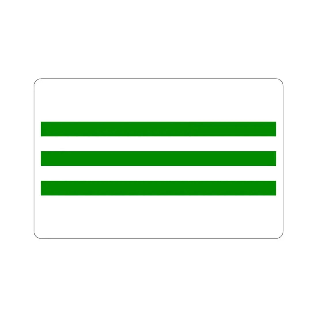 Flag of Għaxaq Malta STICKER Vinyl Die-Cut Decal 6 Inch - The Sticker Space