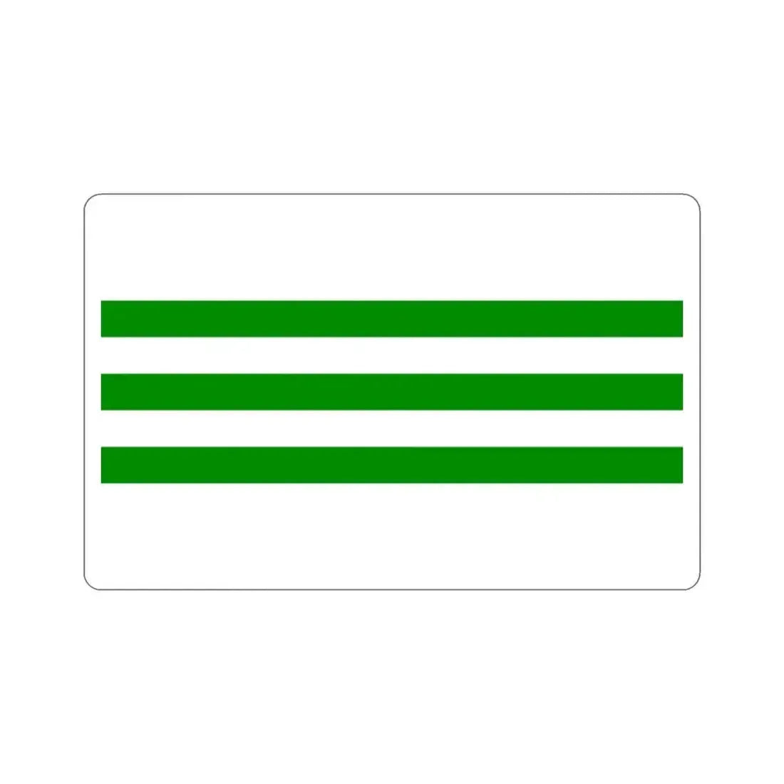 Flag of Għaxaq Malta STICKER Vinyl Die-Cut Decal - The Sticker Space