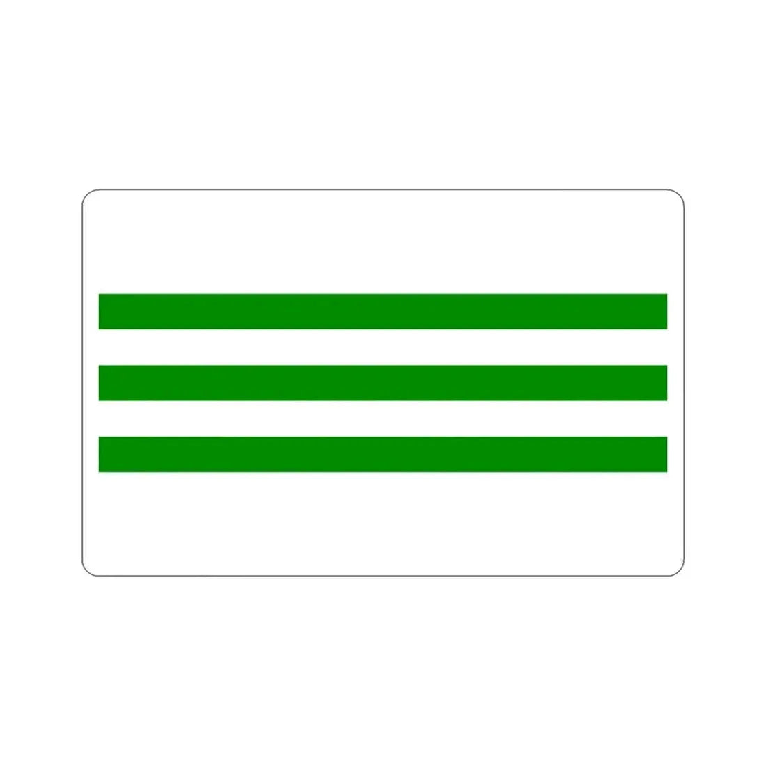 Flag of Għaxaq Malta STICKER Vinyl Die-Cut Decal - The Sticker Space