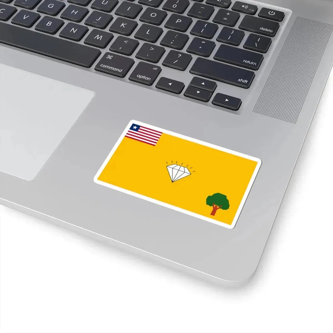 Flag of Gbarpolu County (Liberia) STICKER Vinyl Kiss-Cut Decal - The Sticker Space