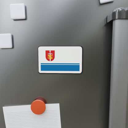 Flag of Gdynia Poland - Die-Cut Magnet-The Sticker Space