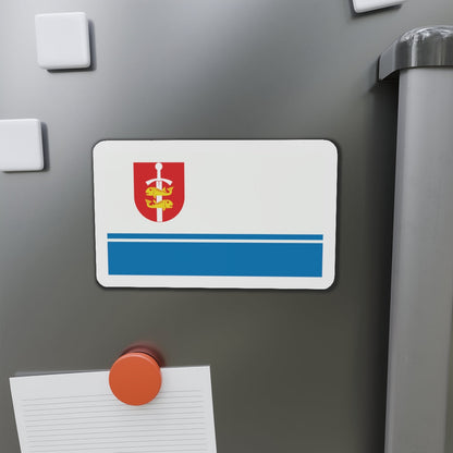 Flag of Gdynia Poland - Die-Cut Magnet-The Sticker Space