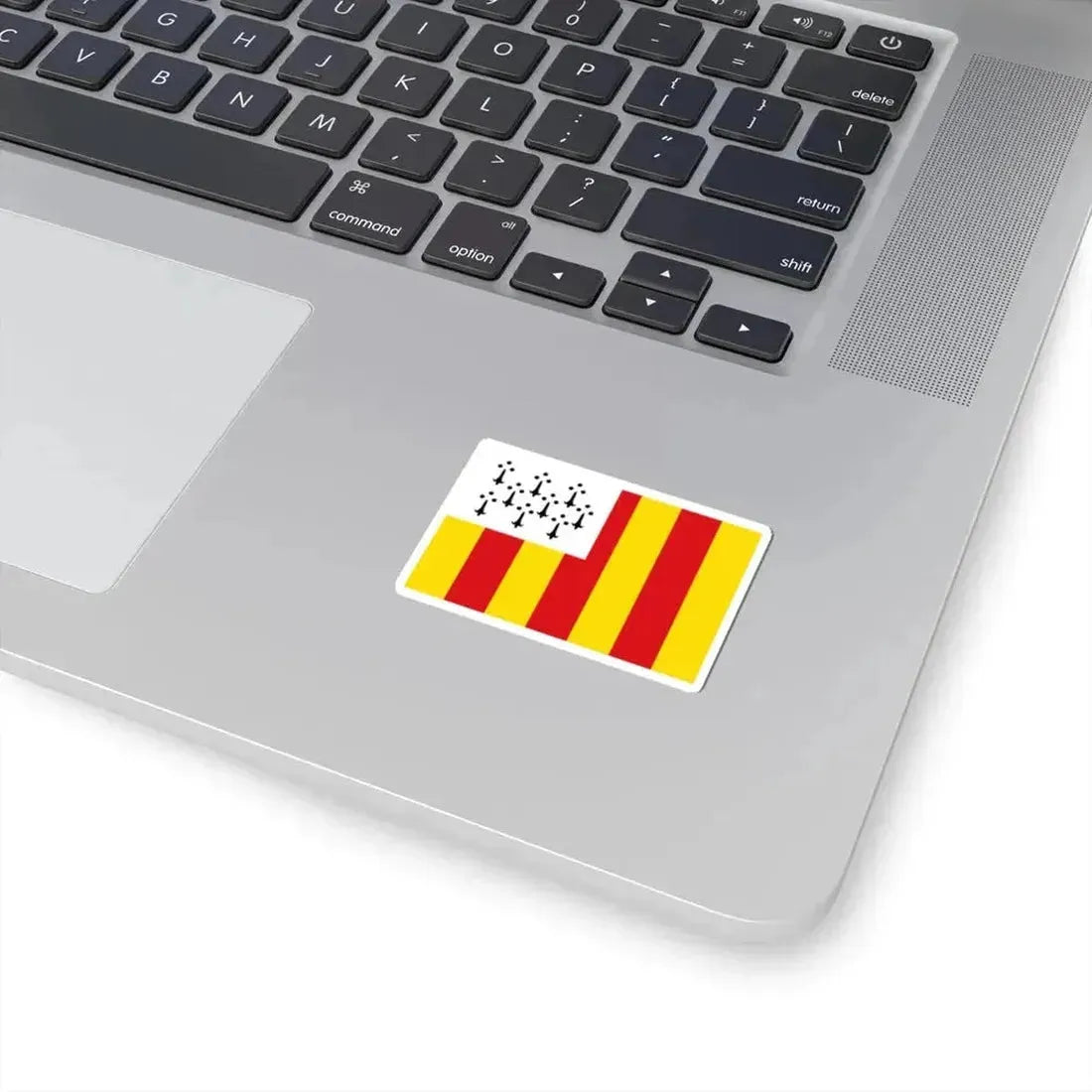 Flag of Geel (Belgium) STICKER Vinyl Kiss-Cut Decal - The Sticker Space