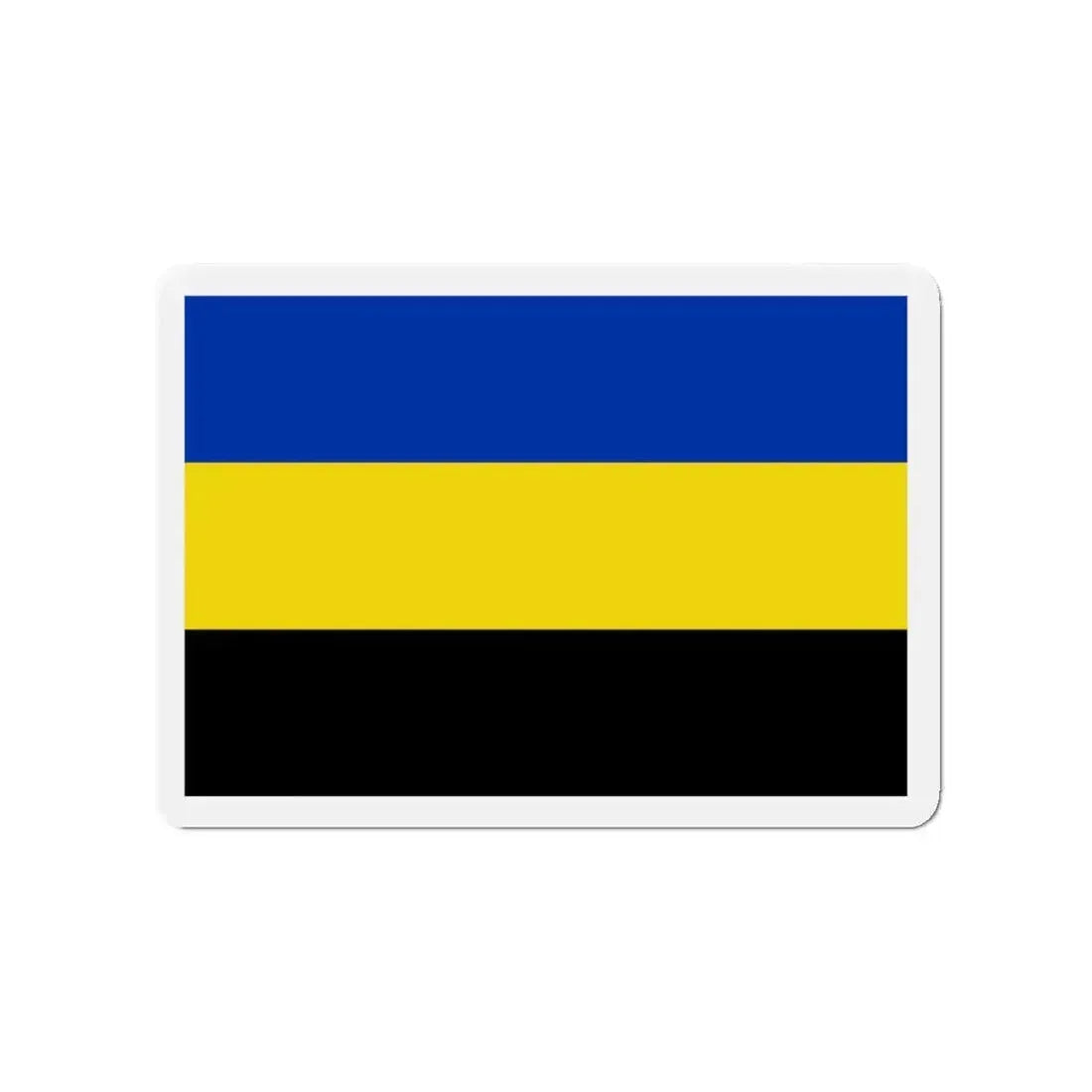 Flag of Gelderland Netherlands - Refrigerator Magnet 3 Inch - The Sticker Space