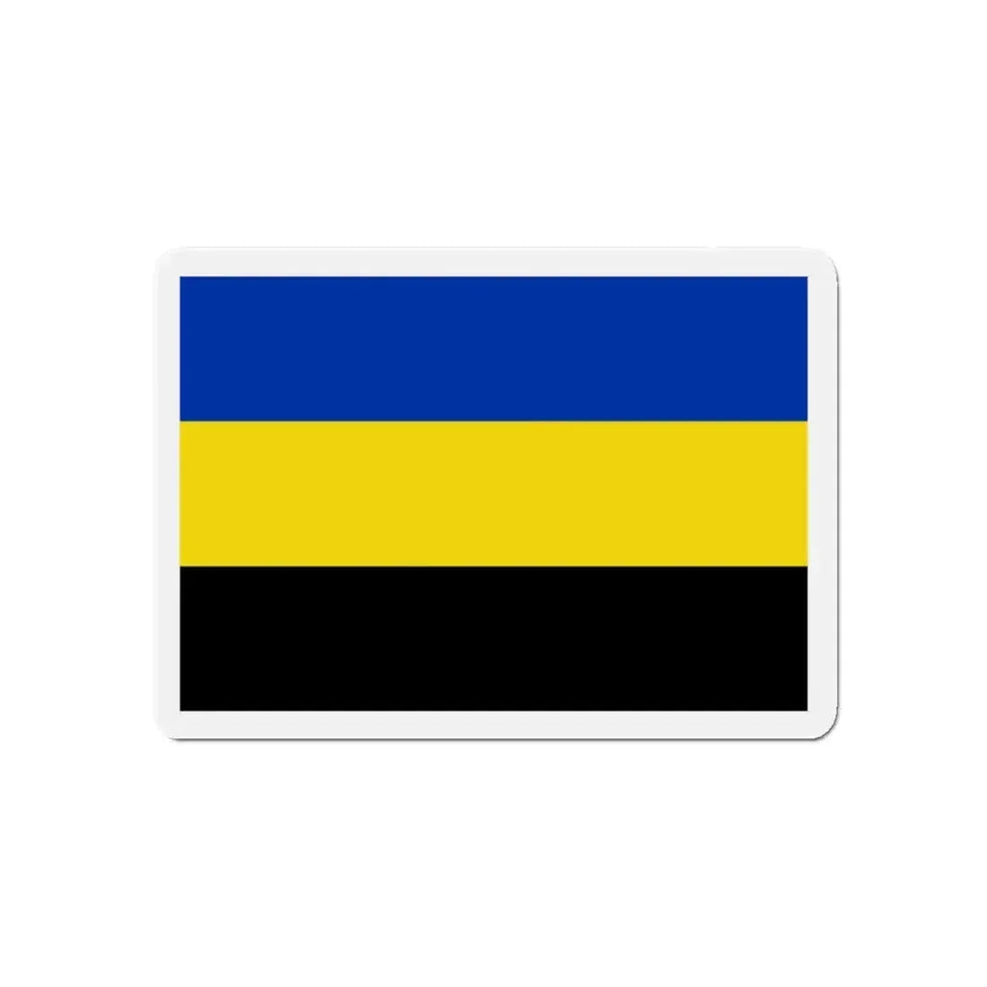 Flag of Gelderland Netherlands - Refrigerator Magnet 5 Inch - The Sticker Space