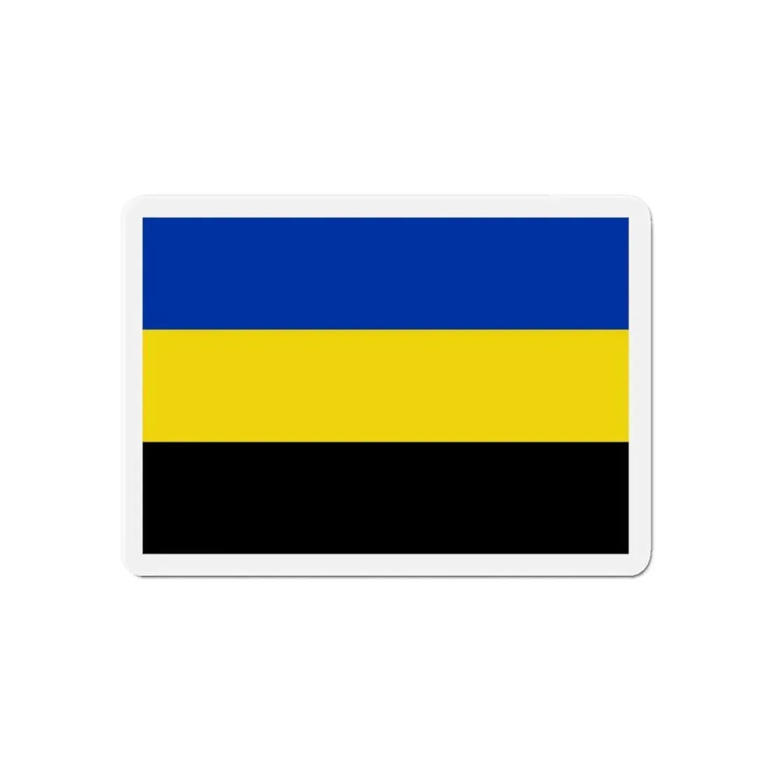 Flag of Gelderland Netherlands - Refrigerator Magnet 6 Inch - The Sticker Space