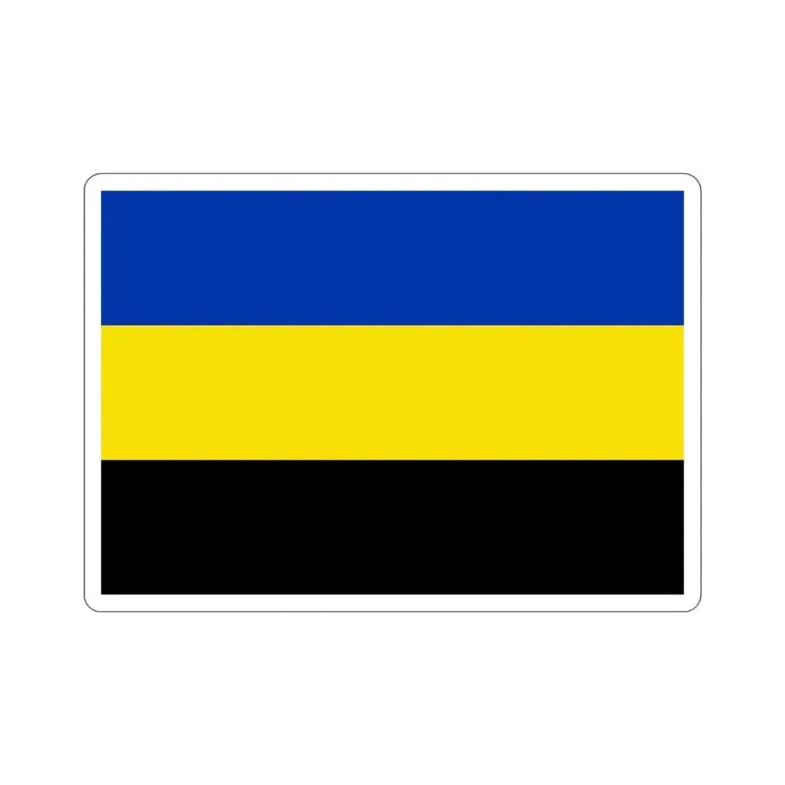 Flag of Gelderland Netherlands STICKER Vinyl Die-Cut Decal - The Sticker Space
