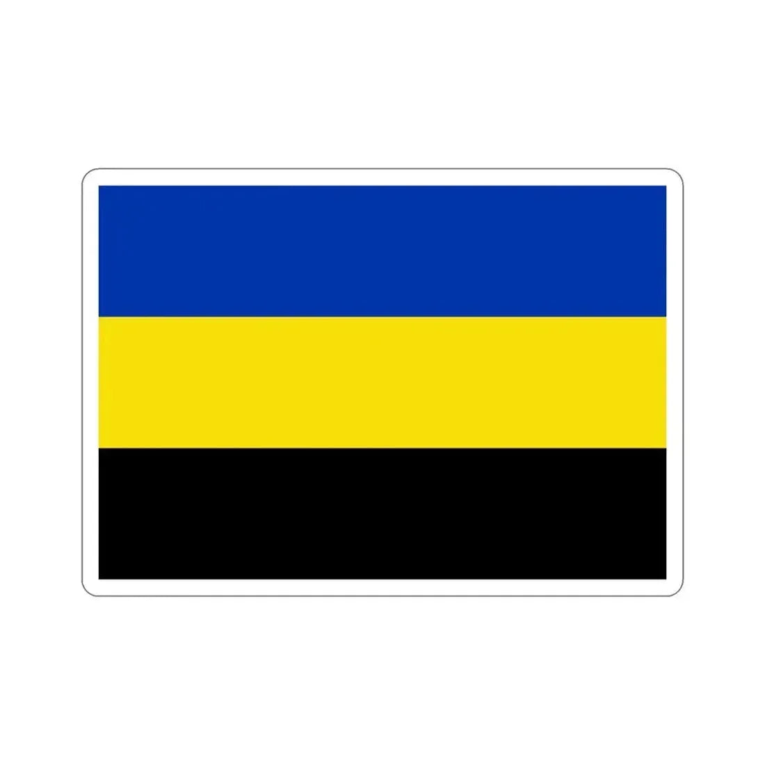 Flag of Gelderland Netherlands STICKER Vinyl Die-Cut Decal - The Sticker Space