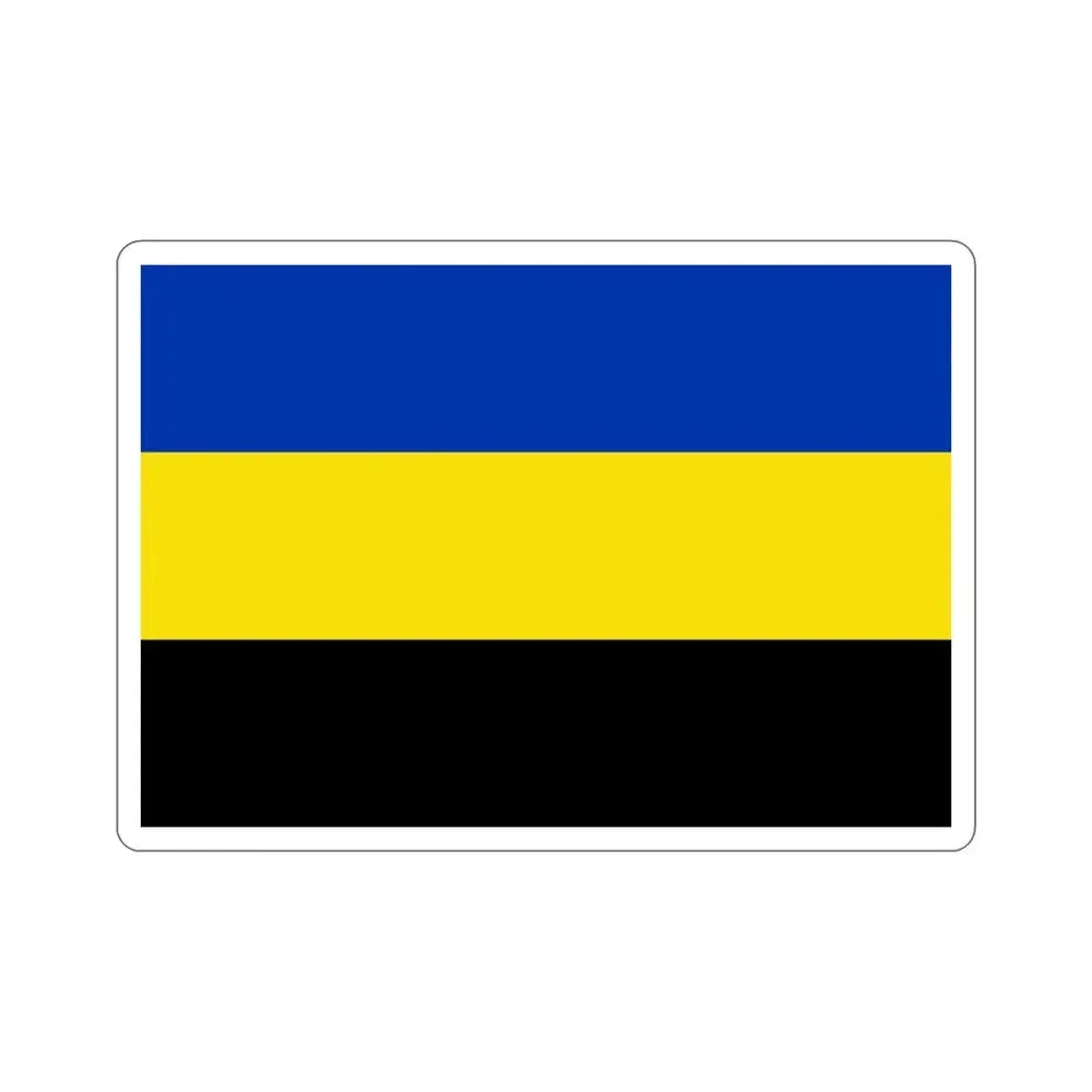 Flag of Gelderland Netherlands STICKER Vinyl Die-Cut Decal - The Sticker Space