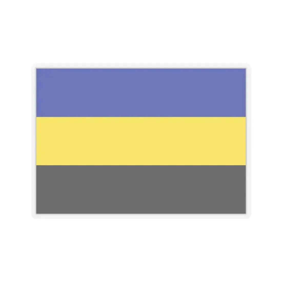 Flag of Gelderland Netherlands - STICKER Vinyl Kiss-Cut Decal 6 Inch Transparent - The Sticker Space