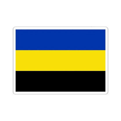 Flag of Gelderland Netherlands - STICKER Vinyl Kiss-Cut Decal 6 Inch White - The Sticker Space