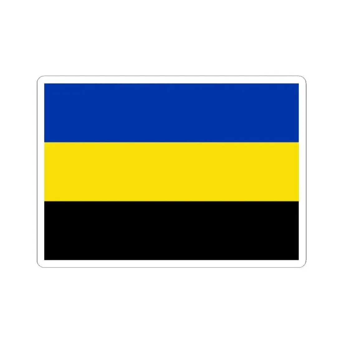 Flag of Gelderland Netherlands - STICKER Vinyl Kiss-Cut Decal - The Sticker Space